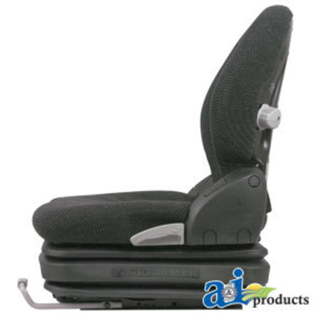 A & I Products Grammer Seat, CHARCOAL MATRIX CLOTH 20.5" x25" x19.25" A-MSG75GGRC